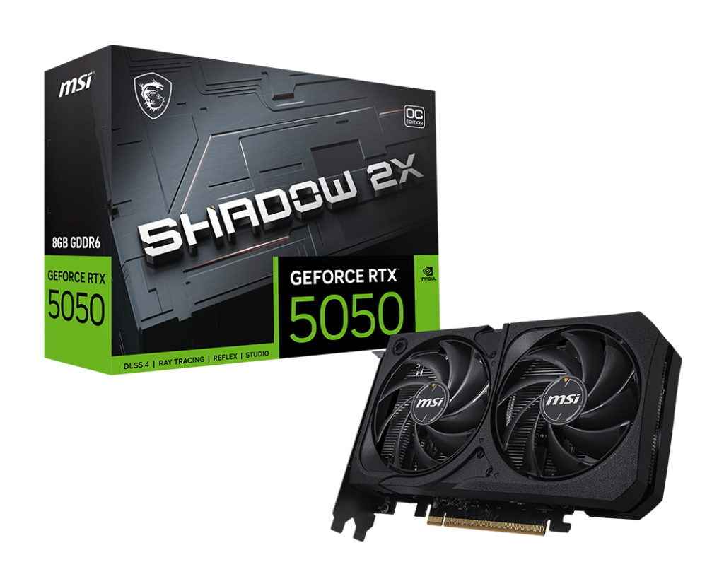 Image of MSI GeForce RTX 5050 SHADOW